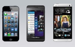 Cuộc đua tranh vị trí số ba về smartphone