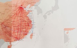 Hàng không Trung Quốc phát bản đồ in "đường lưỡi bò" ở Việt Nam