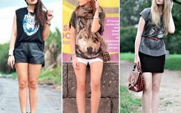 Áo mặt thú gây sốt thời trang đường phố