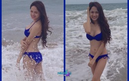 Hương Giang Idol lần đầu khoe body gợi cảm với bikini