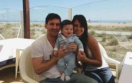 Cha con Messi giống nhau như đúc