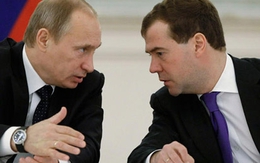 Tổng thống Putin 'ngầm cảnh cáo' Thủ tướng Medvedev?