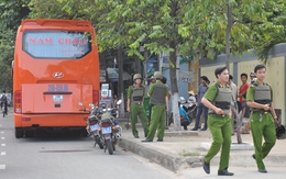 Đà Nẵng: Náo loạn vì xe khách bắt người làm con tin