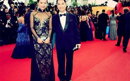 Hồng Ánh rạng rỡ với áo dài trên thảm đỏ Cannes 2013