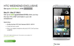 HTC tổ chức chương trình đổi smartphone cũ lấy HTC One