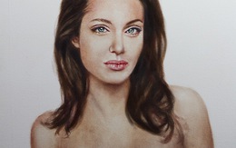 Bức vẽ Angelina Jolie sau cắt ngực gây chú ý
