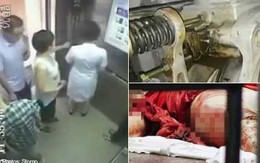 Rợn người: Mải chơi điện thoại, nữ y tá bị thang cuốn lìa đầu