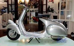 Mục sở thị xe Vespa đời đầu giá 45.000 euro tại Hà Nội