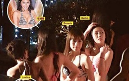 Chộp ảnh 4 "chân dài" Hồng Kông diện bikini hầu đại gia