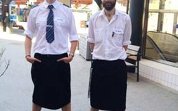 Thụy Điển: Nhân viên nam mặc váy... chống nóng