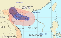 Chiều nay bão vào vịnh Bắc Bộ, chủ động cấm biển