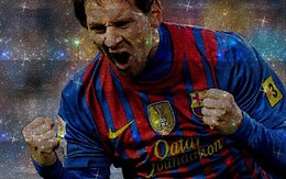 Messi được tặng tranh pha lê giá 1.000 tỷ đồng