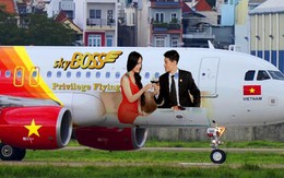 Vietjet Air in hình sao 'Bụi đời chợ lớn' lên máy bay