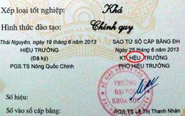 700 bằng đại học sai lỗi chính tả