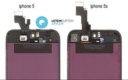 iPhone 5S lộ diện thiết kế mặt trước