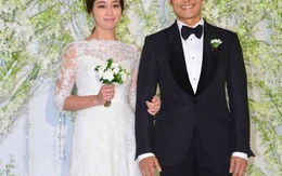 Lee Byung Hun và Lee Min Jung hạnh phúc trong đám cưới
