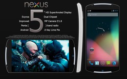 Nexus 5 sẽ có giá thành bằng với Nexus 4