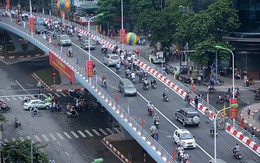 Cầu vượt nhẹ thứ 6 ở Hà Nội đã thông xe