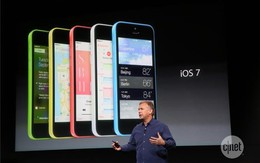 iPhone 5C chính thức ra mắt với 5 màu sắc