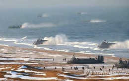 HQ “toát mồ hôi” vì Triều Tiên điều 130 tàu đệm khí ra bờ biển
