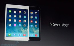 Apple công bố iPad mini 2 với màn hình Retina, giá từ 399 USD