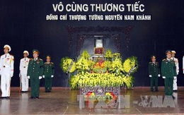 Hình ảnh lễ tang Thượng tướng Nguyễn Nam Khánh