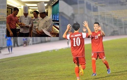 U19 Việt Nam ăn mừng chiến thắng "6 sao" bằng... lẩu hải sản