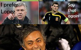 Chế - Vui – Độc: Mourinho đi, Casillas đừng vội tưởng bở