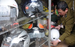 Đột nhập "thiên đường" mũ bảo hiểm rởm ở Hà Nội