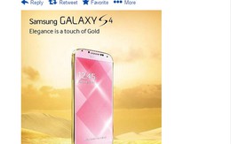 Cạnh tranh với iPhone 5s, Samsung ra thêm Galaxy S4 màu vàng