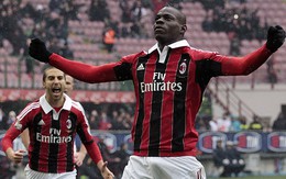Balotelli lập cú đúp, Milan thắng nhẹ Palermo
