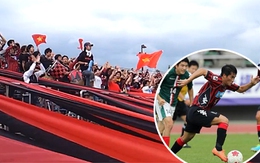 Fan Nhật Bản vẫy cờ Việt Nam, hò reo cổ vũ cho Công Vinh