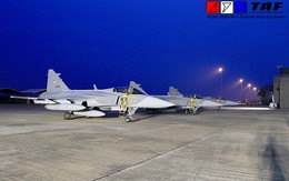 Thái Lan nhận 3 chiến đấu cơ Gripen tối tân từ Thụy Điển