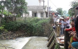 Thái Nguyên: Cố vượt qua cầu, một thanh niên bị nước lũ cuốn trôi