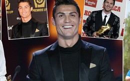 Đánh bại Ronaldo, Messi lại nhận một loạt danh hiệu