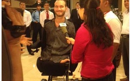 Dân mạng dậy sóng vì bài viết về Nick Vujicic và Nguyễn Công Hùng