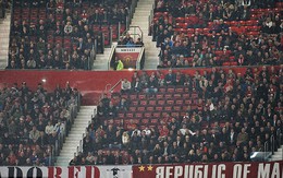 Báo động đỏ cho Man United: Khán đài trống Old Trafford!