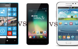 Smartphone Việt Nam đọ dáng cùng sản phẩm của Samsung, Nokia