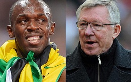 Usain Bolt mời Sir Alex ăn đồ “rẻ tiền”