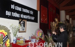 Ông Võ Hồng Nam tới Điện Biên Phủ dâng hương Đại tướng