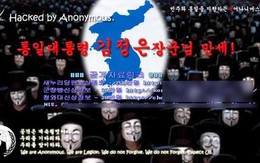 Bán đảo Triều Tiên: Tê liệt và hoang mang vì Anonymous