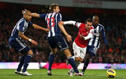 KÊT THÚC, West Brom 1-2 Arsenal: Chiến thắng nhọc nhằn của đội khách