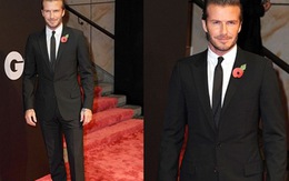 Beckham vinh dự nhận giải "Người đàn ông phong cách nhất năm"