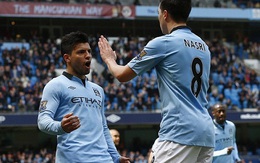 Man City (2-1) West Ham: Một kết thúc nhẹ nhàng