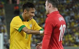 Với Rooney, Neymar vẫn còn kém xa