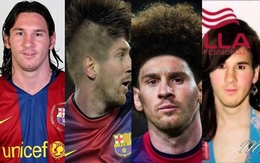 Hài hước: Đi tìm kiểu tóc "chất chơi" nhất cho Messi