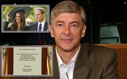 “Giáo sư” Wenger ký hợp đồng 50 năm với con trai Hoàng tử William