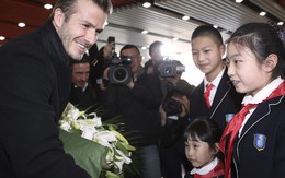 Hàng nghìn CĐV Trung Quốc chào đón Beckham