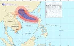 Cập nhật tin bão Utor: Sức gió vùng tâm bão giật cấp 17