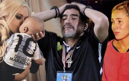 Bập vào gái trẻ, Diego Maradona lên chức cha lần thứ 6